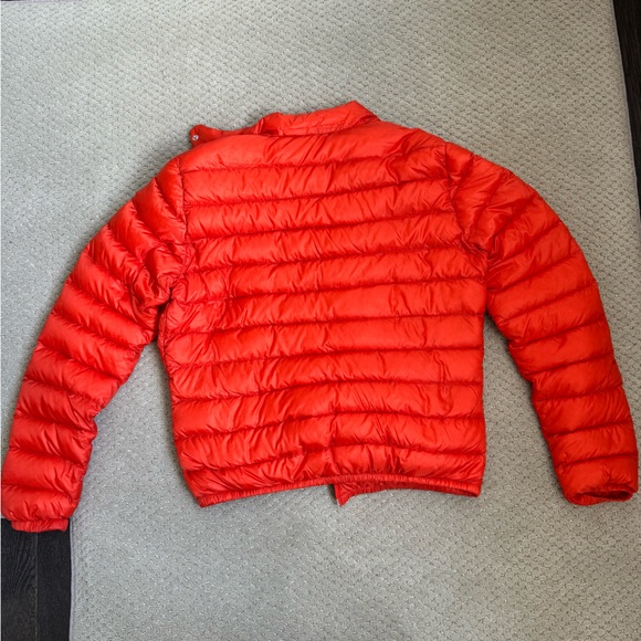 Moncler Lans Short Down Jacket orange size 3 - Picture 9 of 14